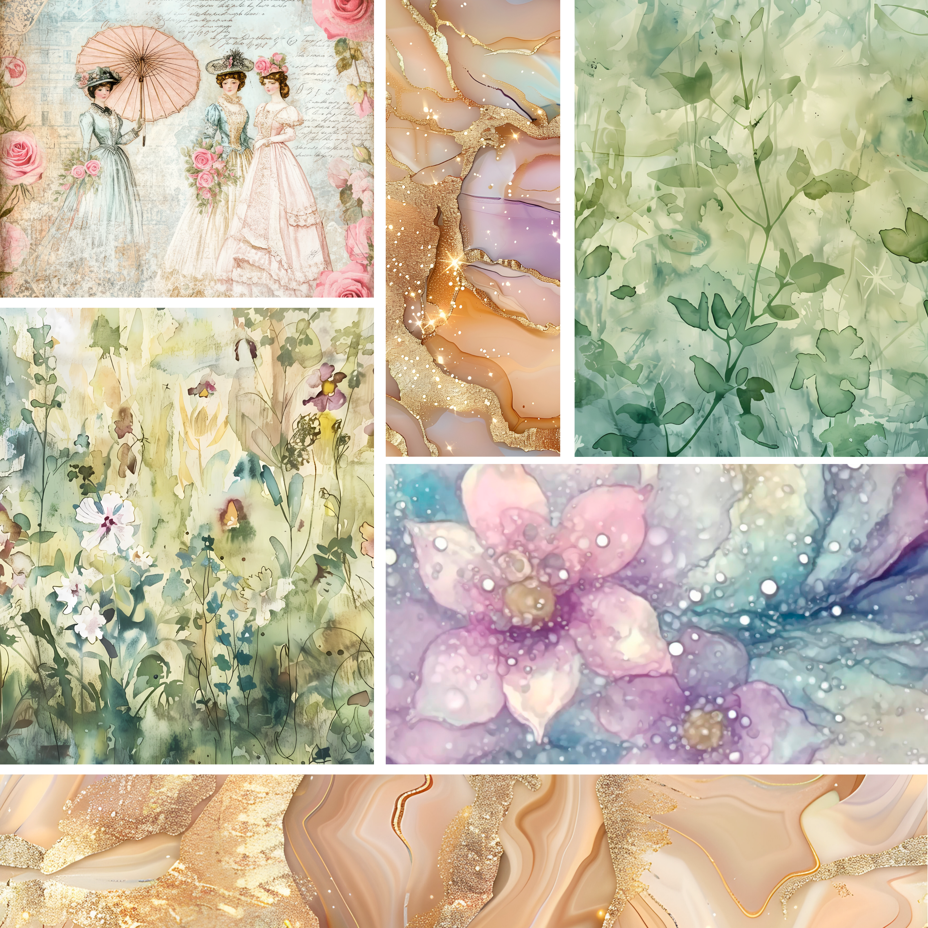 Romantically Classic Collection- Mixed Media 15