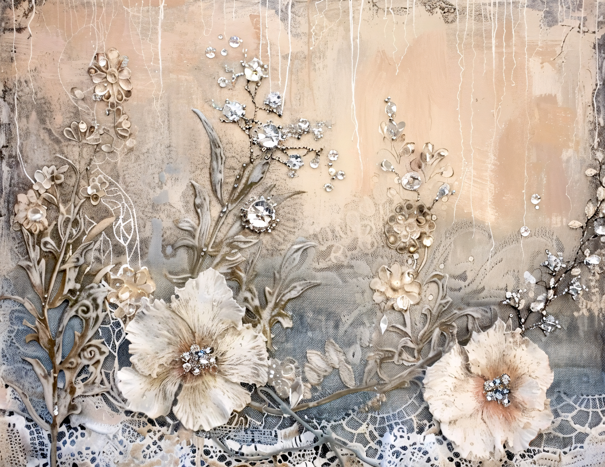 Western Lace Denim Collection- Vinyl 3