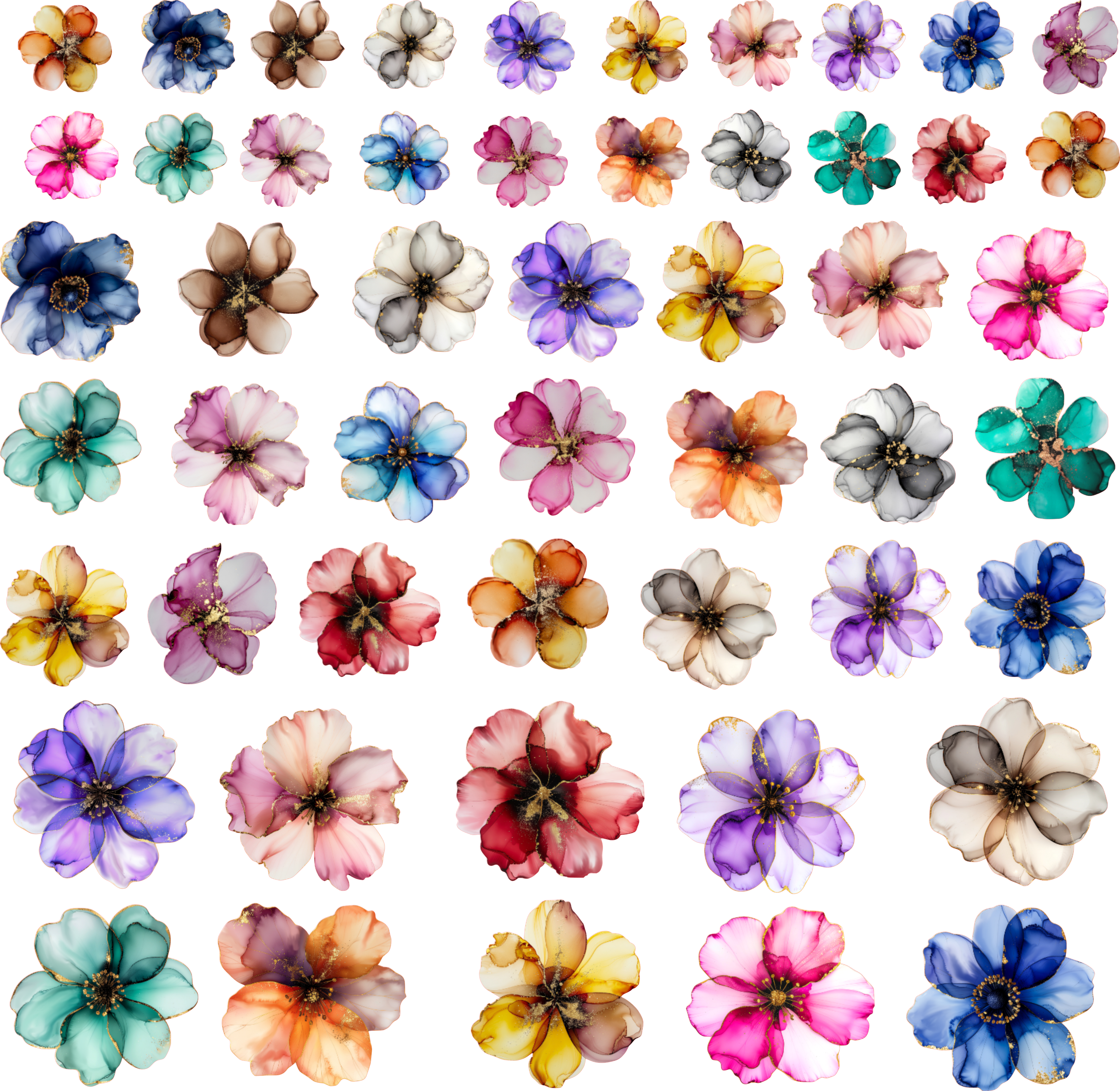 Floral Element Sheet 3