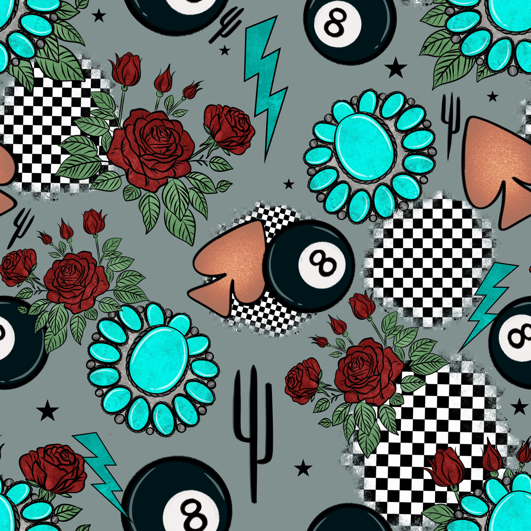 MISTI'S DISTRESSED COWGIRL- VINYL 4.5