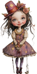 Circus Doll Collection- Decal 1