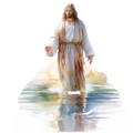 Walk on Water Color Decal 1