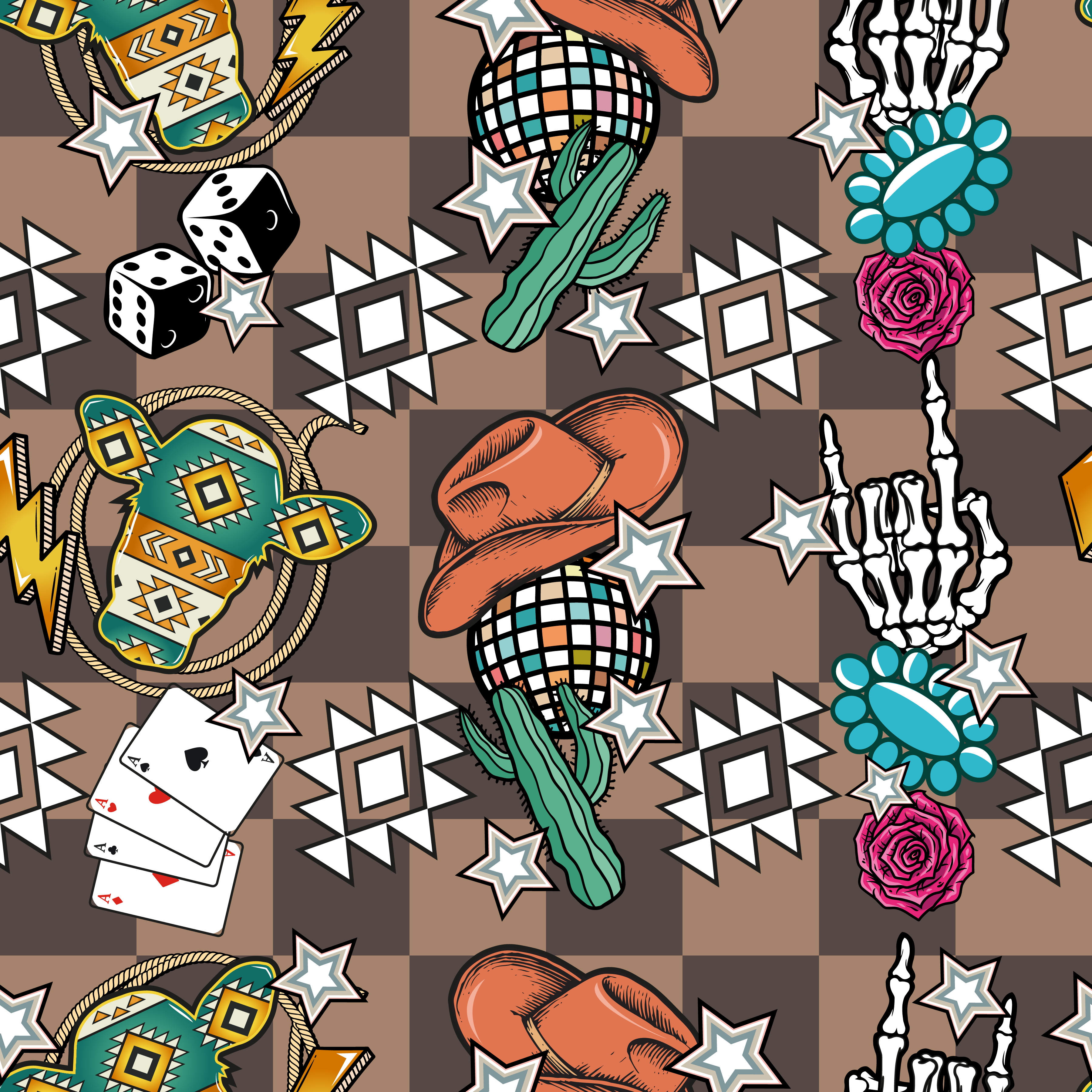 MISTI'S DISTRESSED COWGIRL - VINYL 10