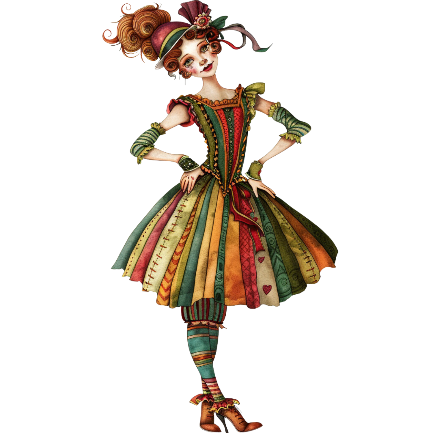 Circus Doll Collection 9- Decal 15