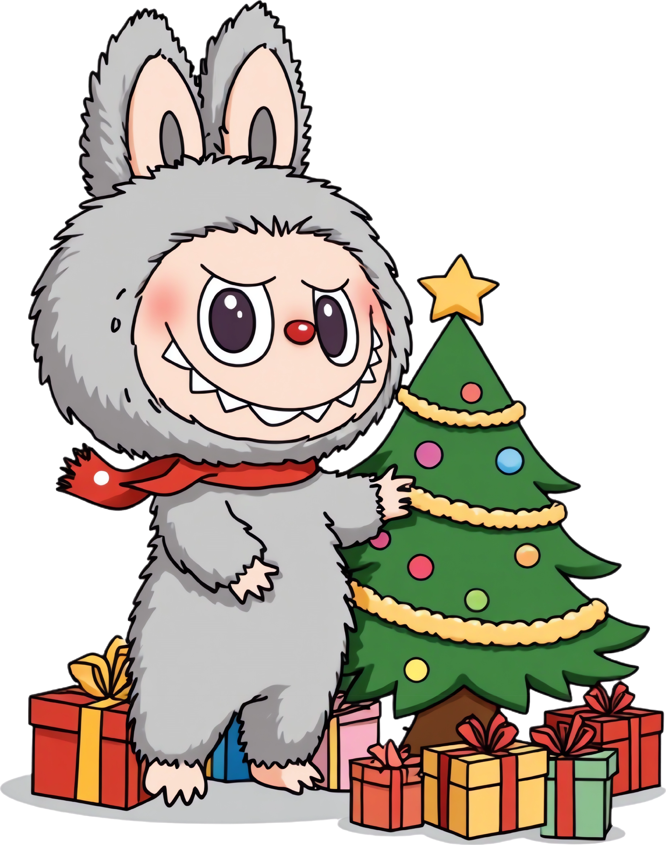 Christmas Labubu 33