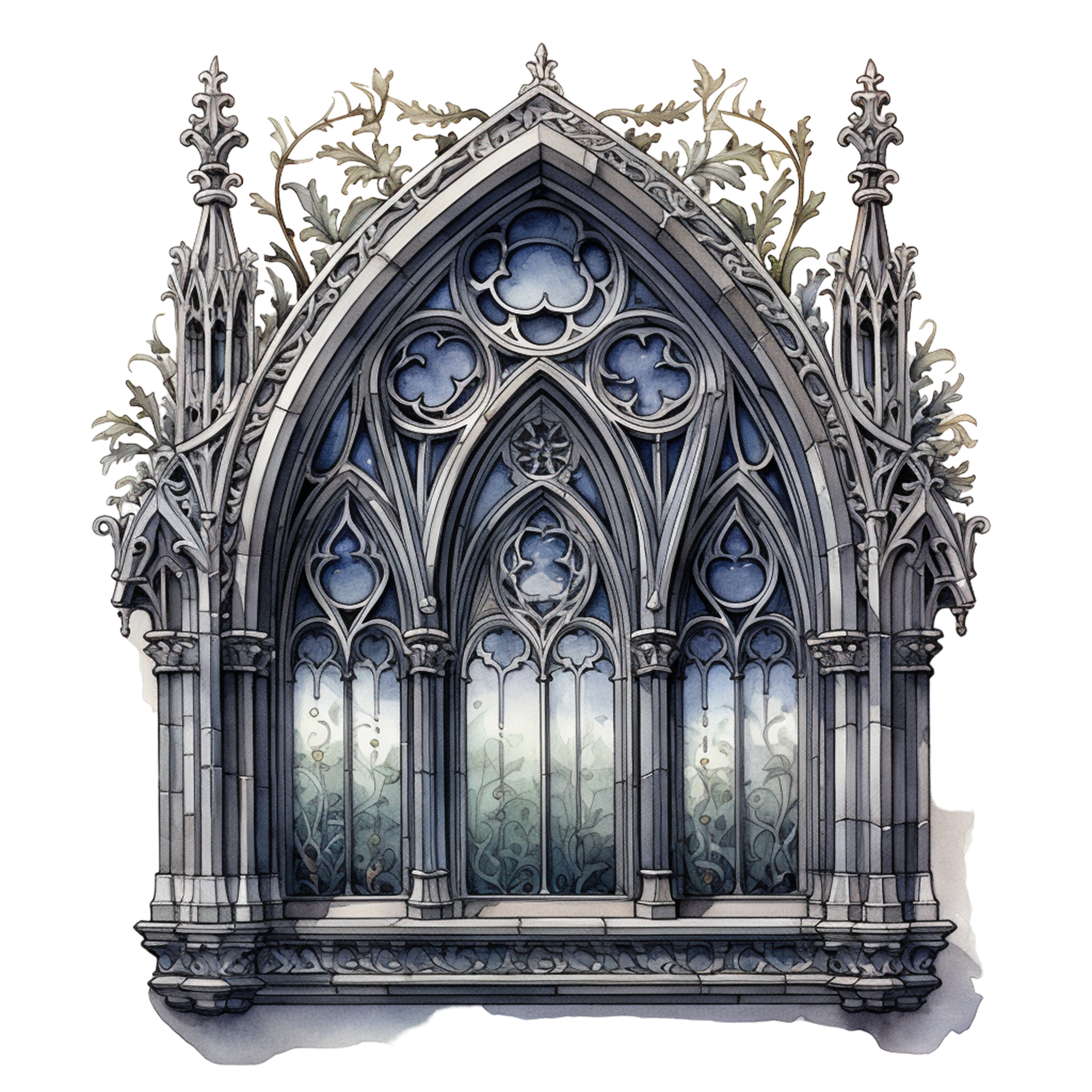 Gothic Christmas Decal 102