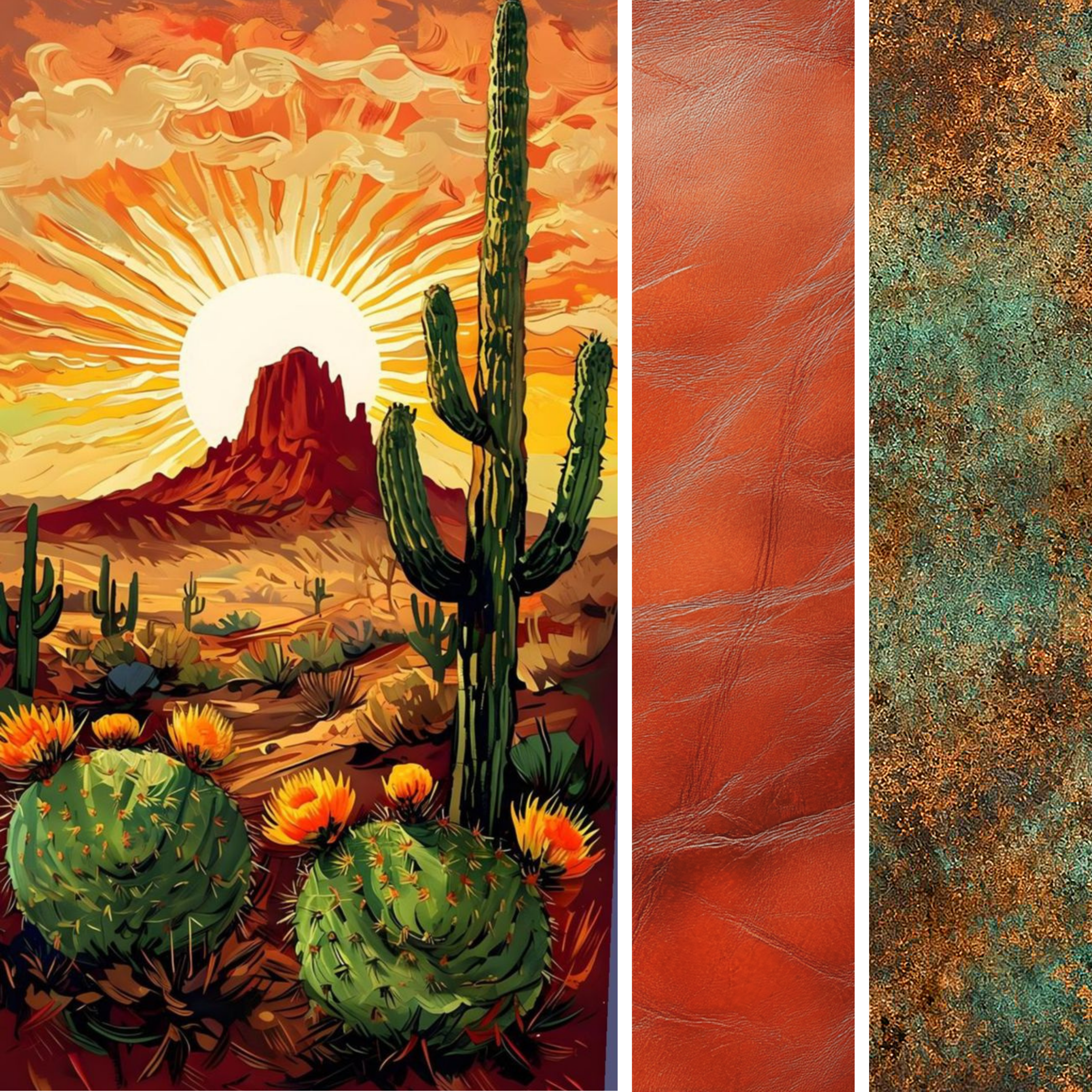 Summer 26' Western- Mixed Media 8