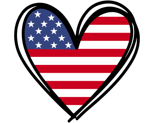 Flag Heart 2