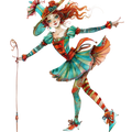 Circus Doll Collection 9- Decal 14