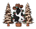 Western Christmas Decal 30