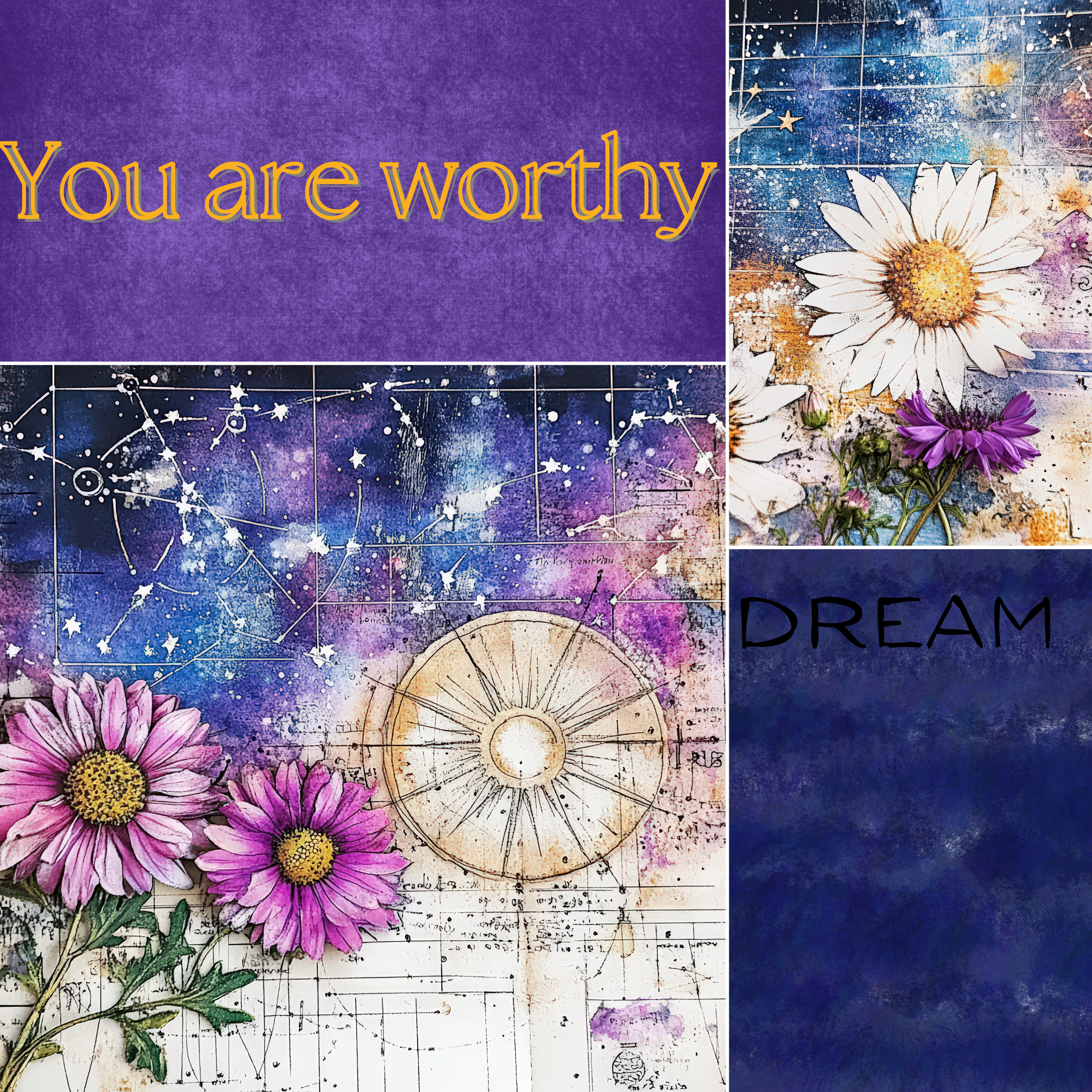 You are Worthy Mixed Media