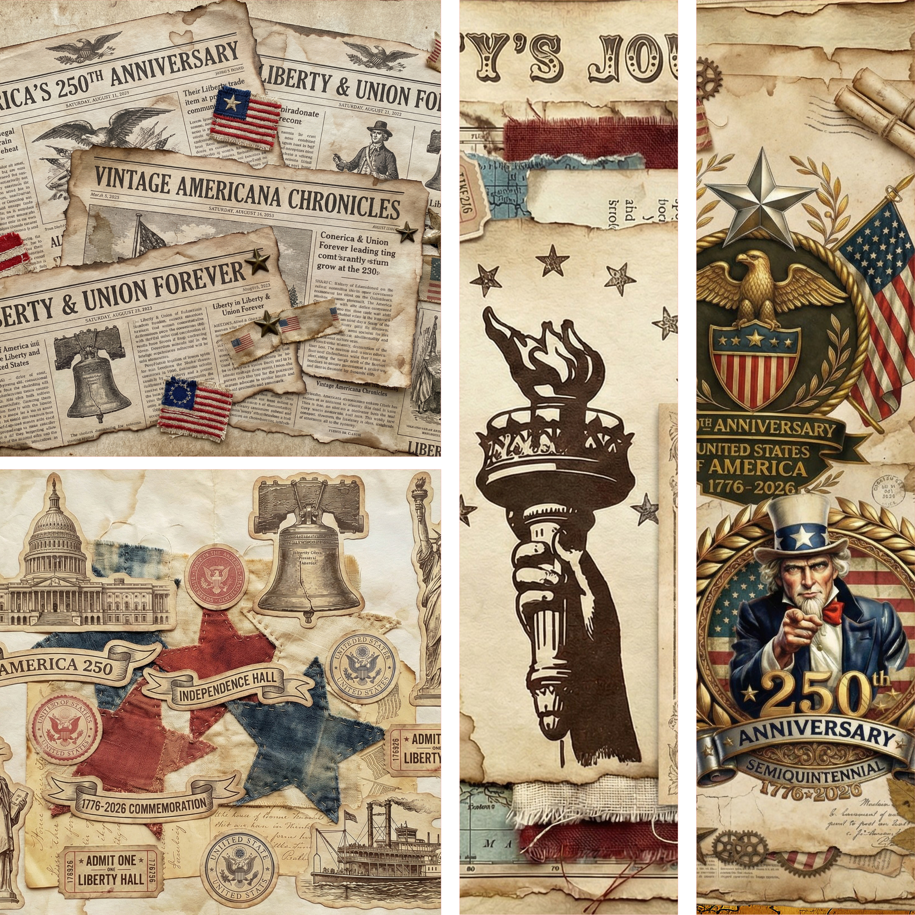 250th Anniversary Mixed Media 18