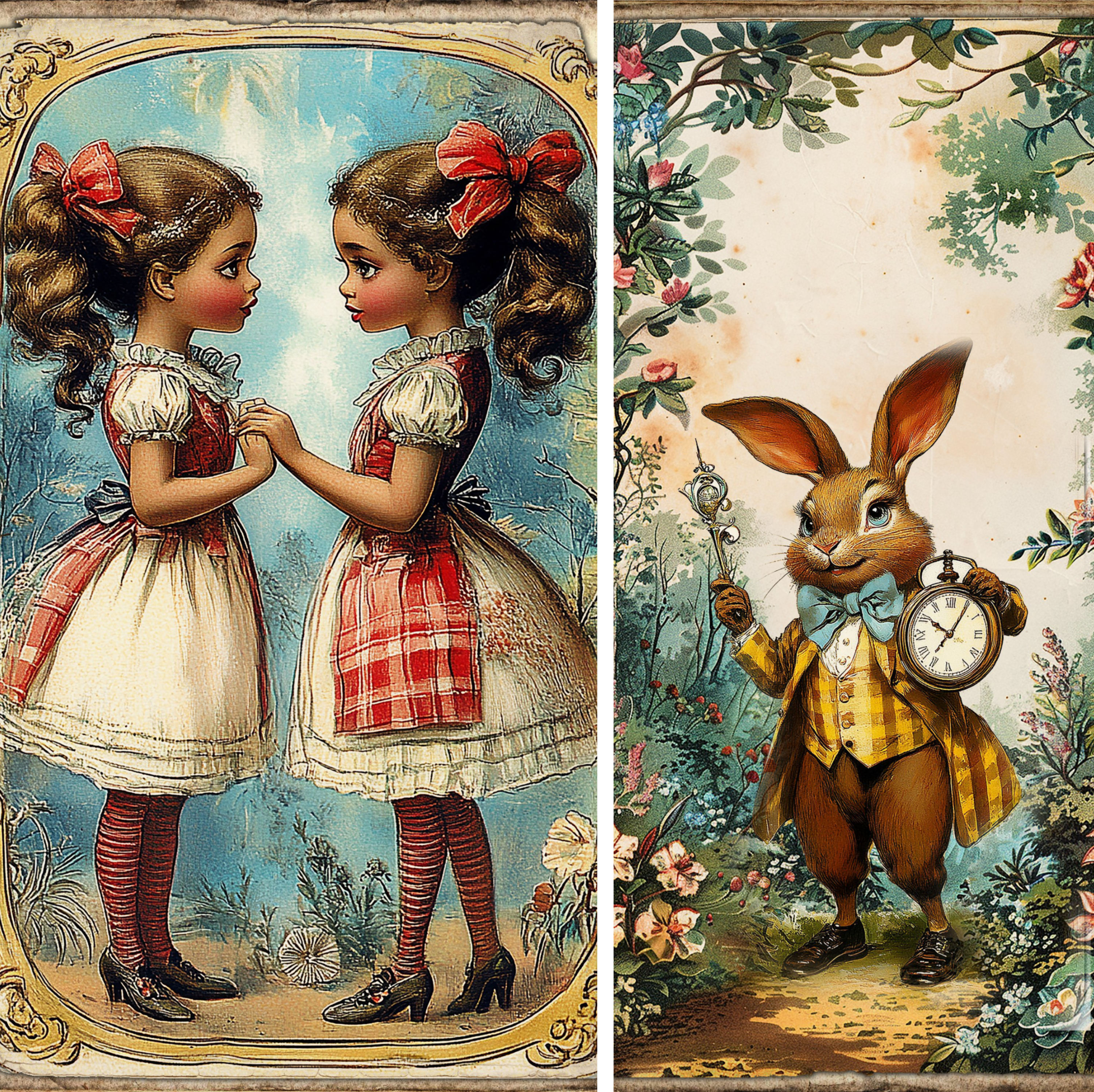 Alice in AfroLand Mixed Media 10