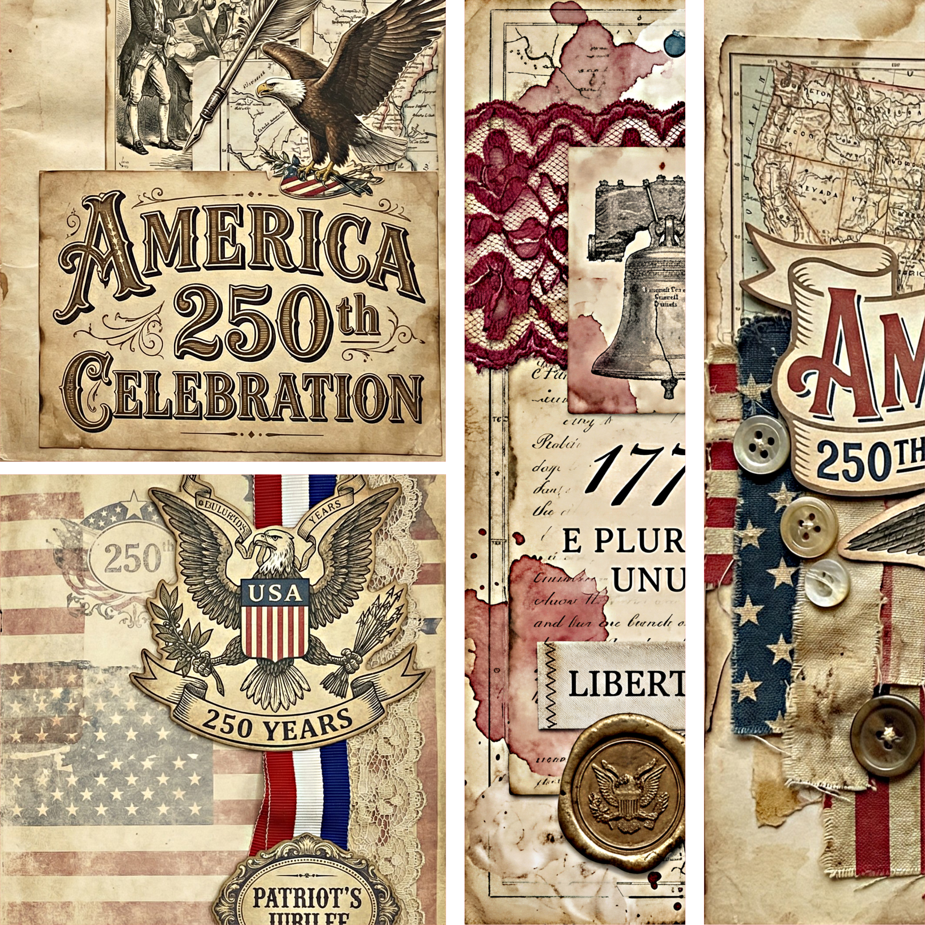 250th Anniversary Mixed Media 10