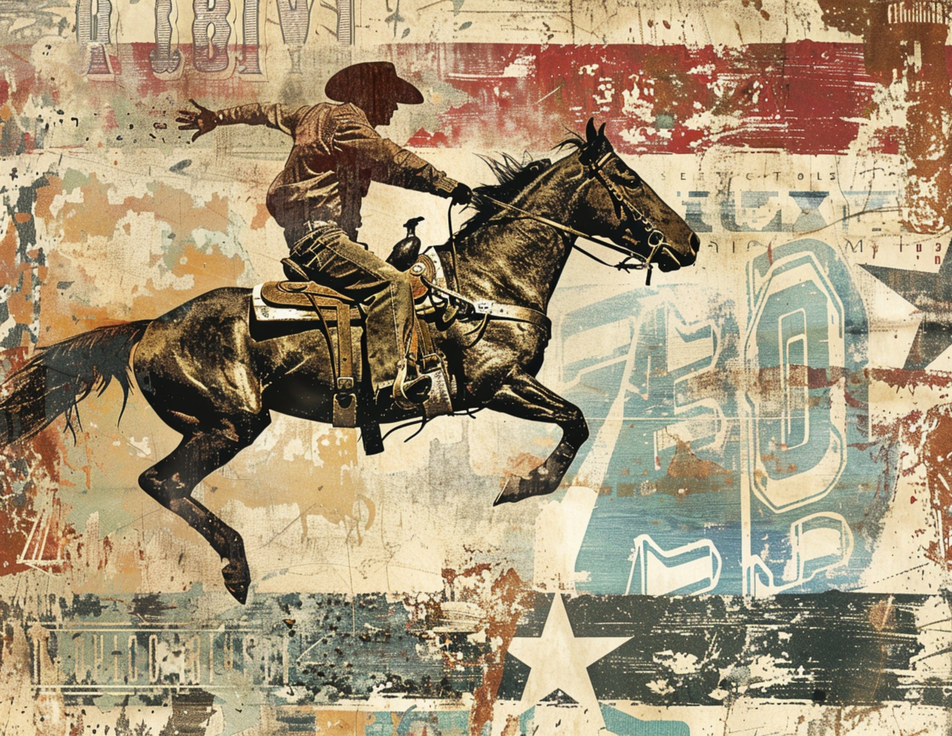 Western Round up Collection- Vinyl 11
