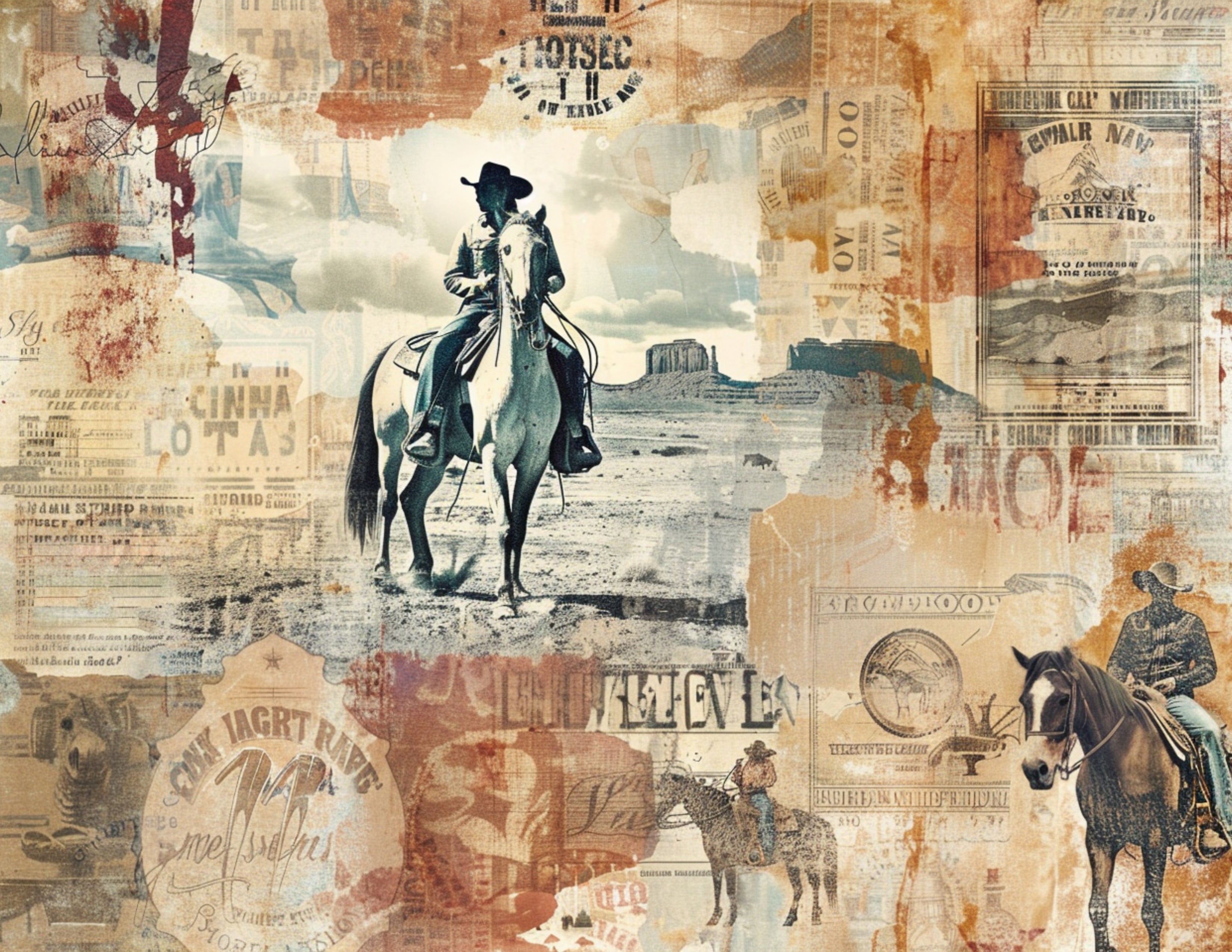 Western Round up Collection- Vinyl 14