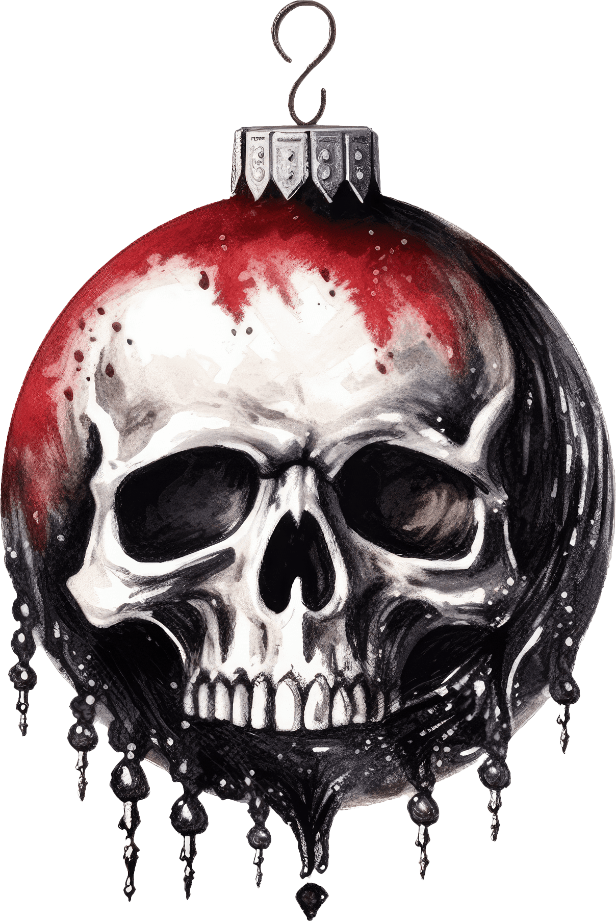 Gothic Christmas Decal 94