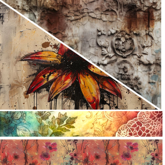 JenniferAnn's Vintage Lace Collection Mixed Media 3