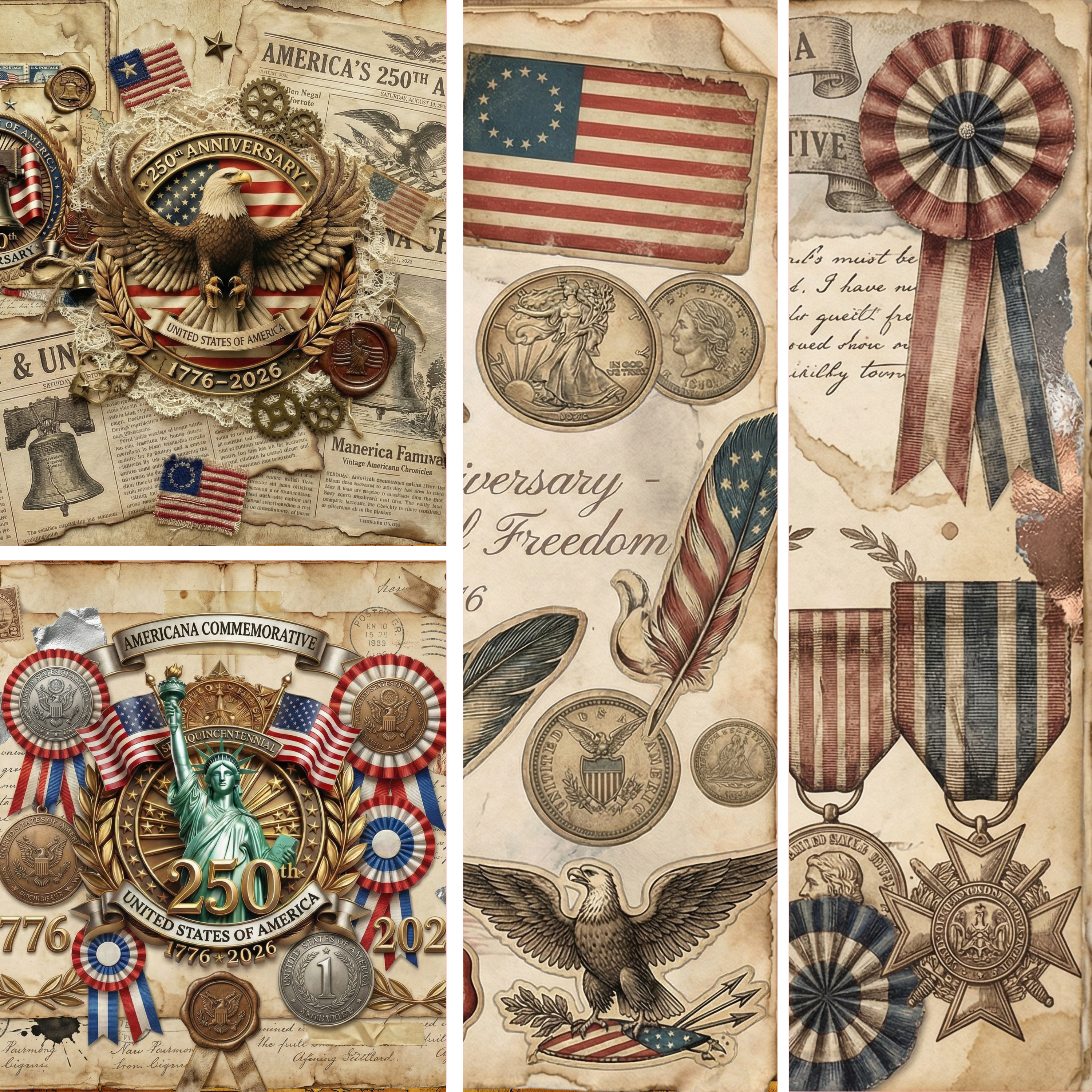 250th Anniversary Mixed Media 14