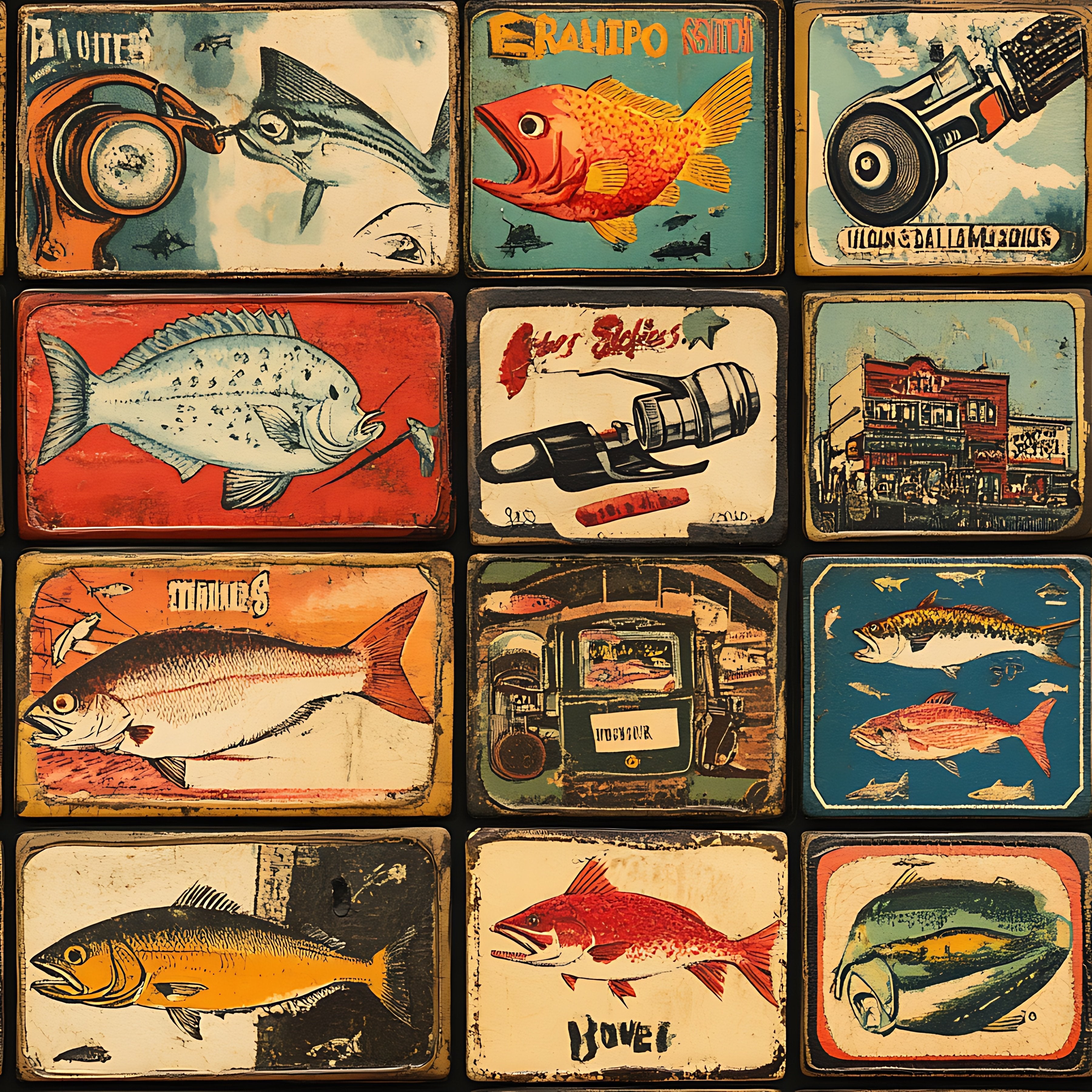 Fishing Vinyl 8
