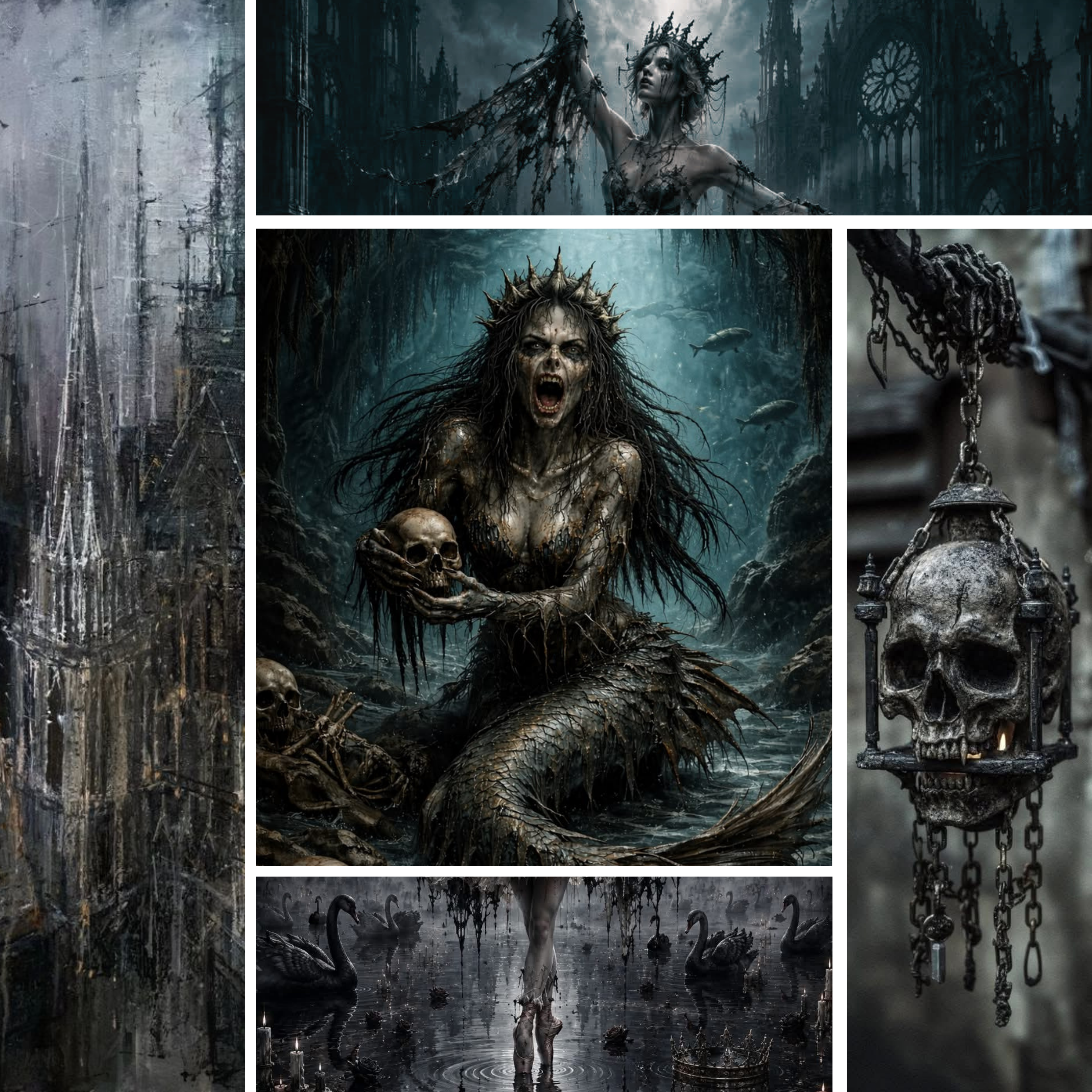 Summer 26' Grunge n' Gothic -Mixed Media 9