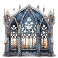 Gothic Christmas Decal 104