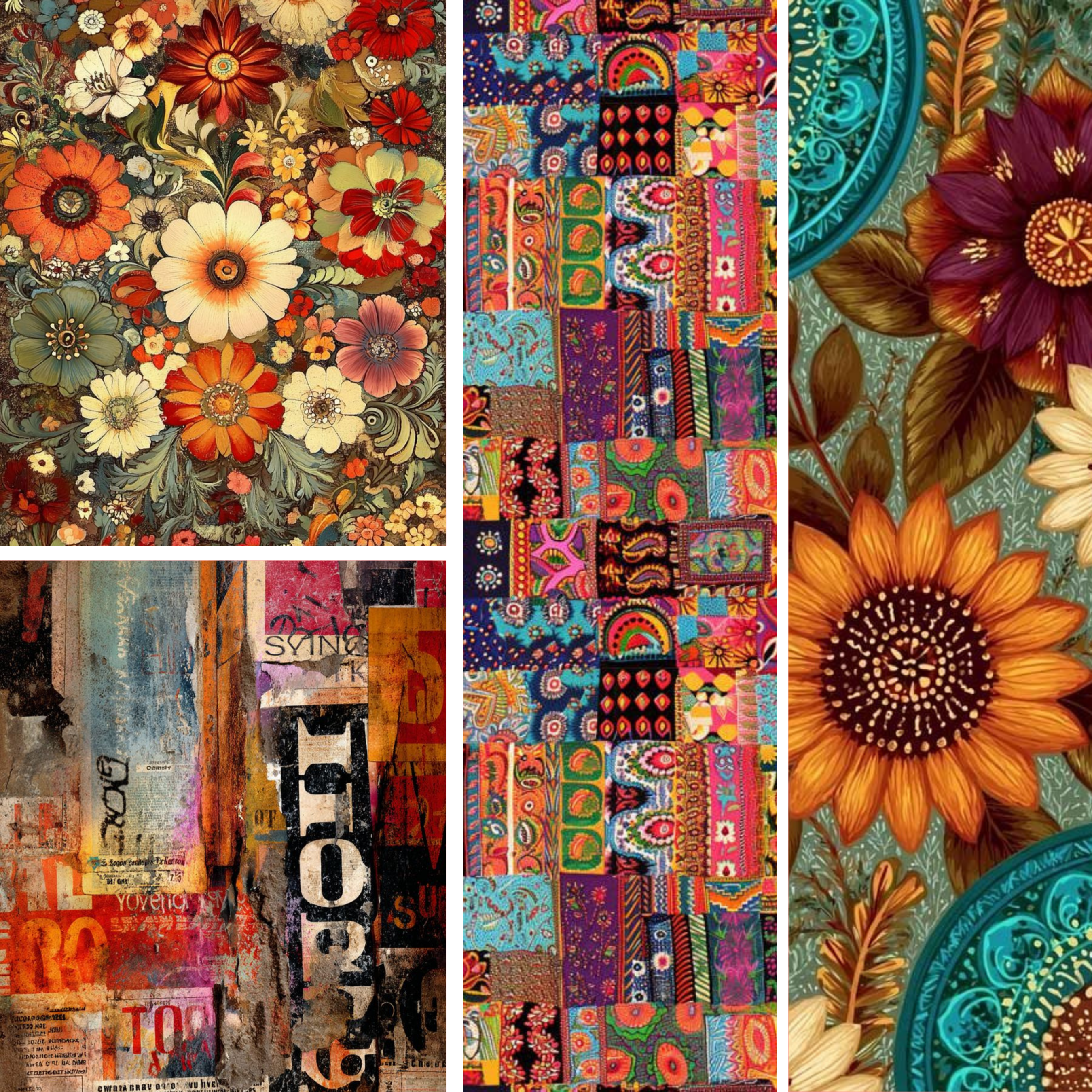 Boho Mixed Media 7