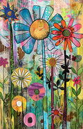 Bright Flower Abstract 2