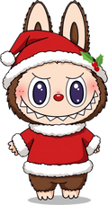 Christmas Labubu 1