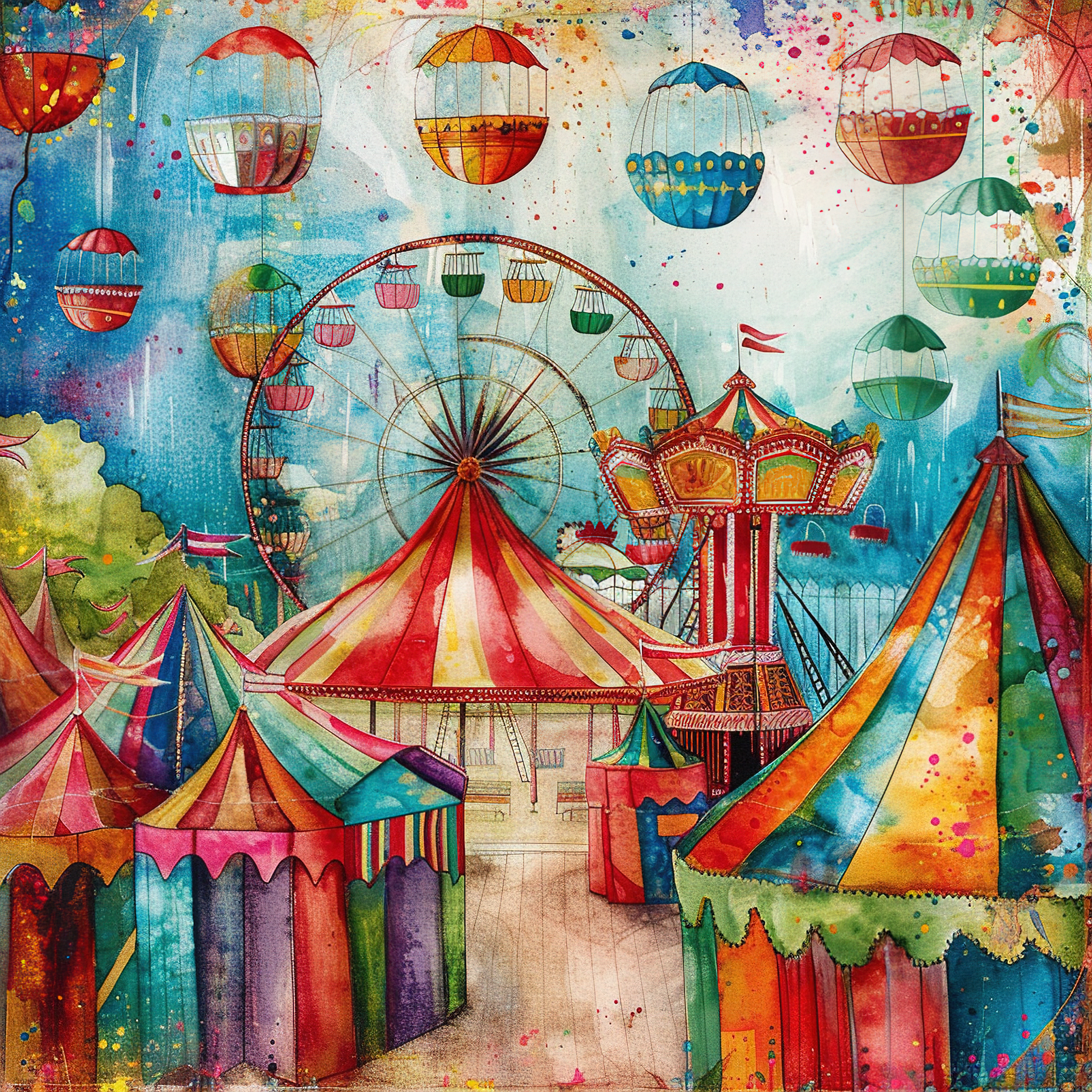 Circus Collection 10-Vinyl 19