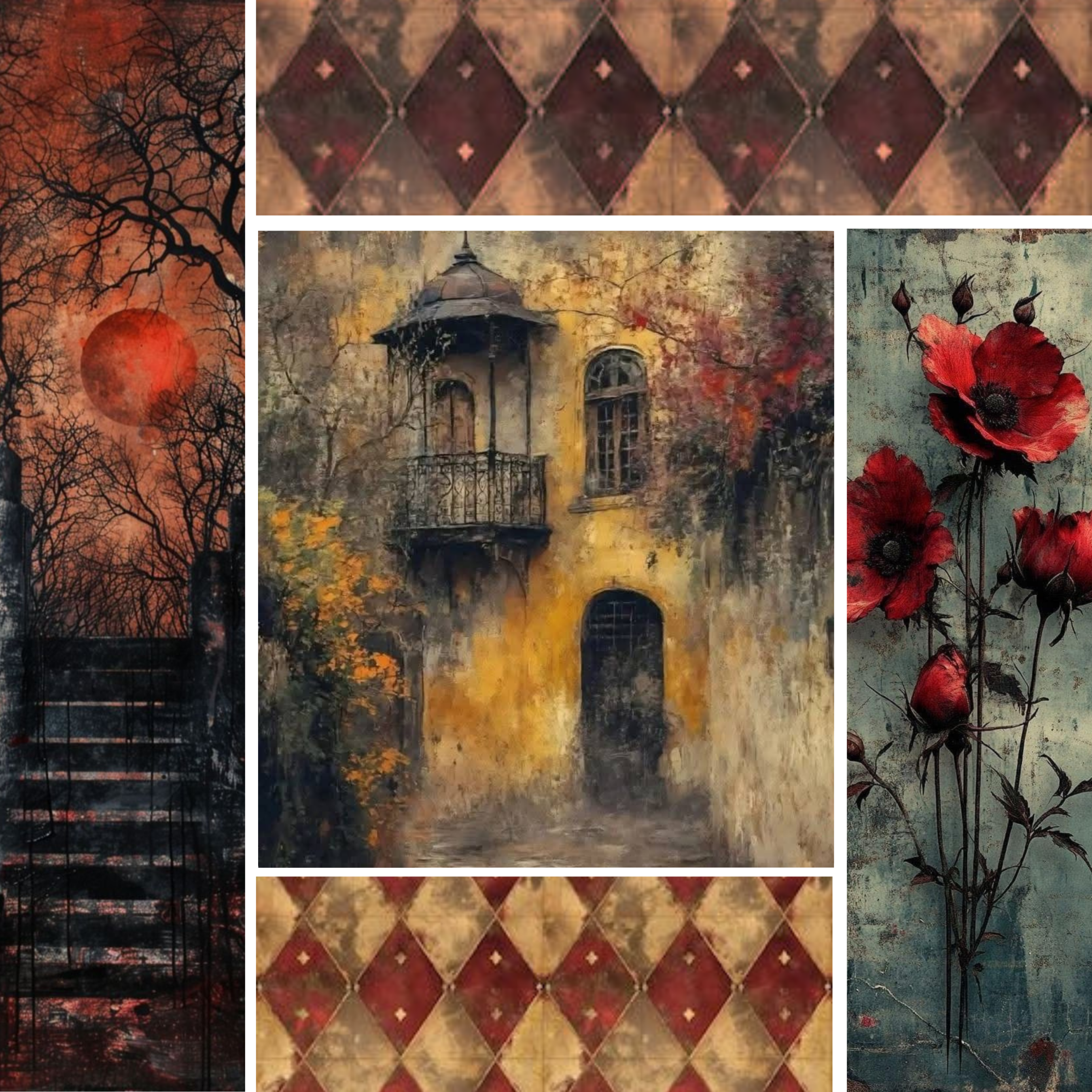 Summer 26' Grunge n' Gothic -Mixed Media 13