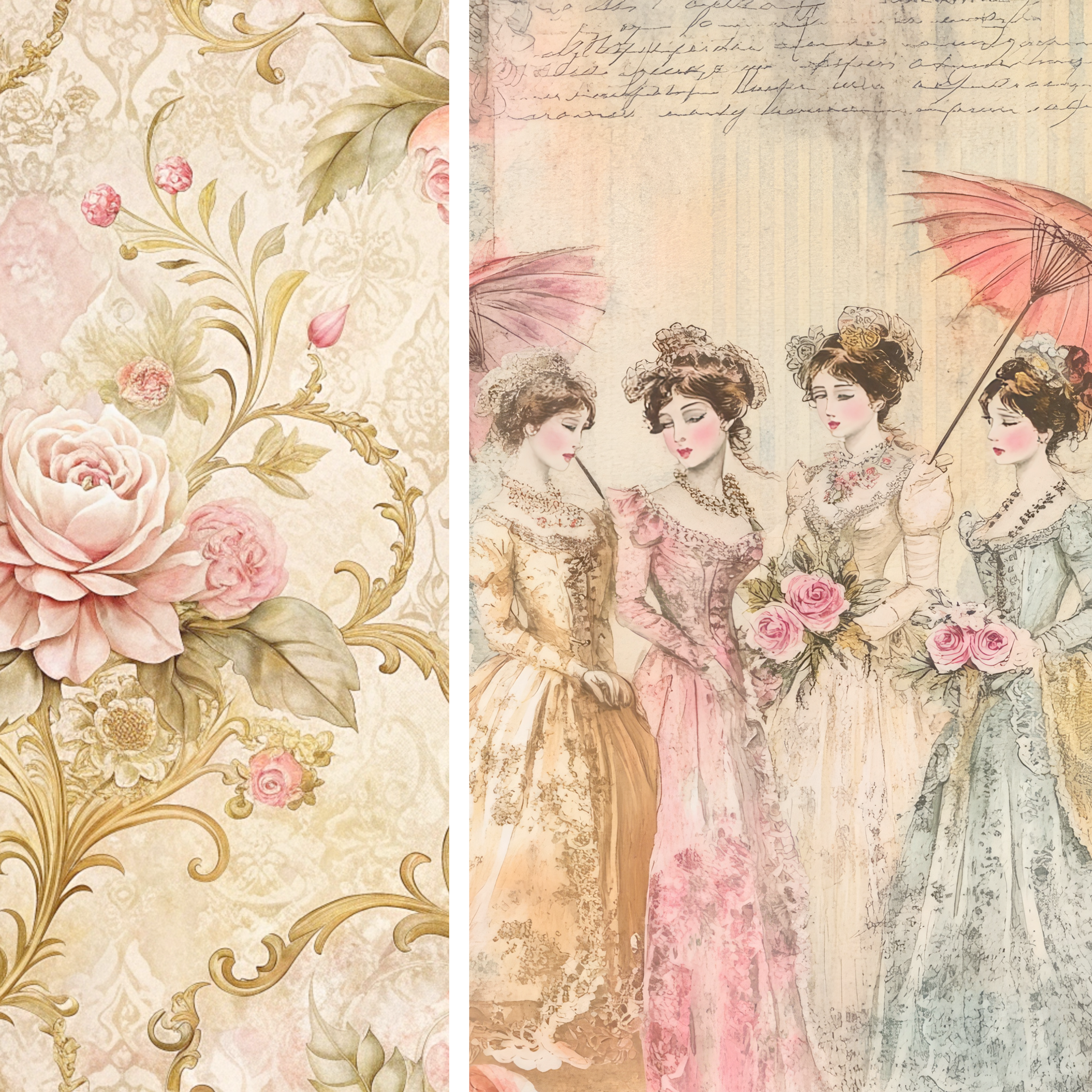 Romantically Classic Collection- Mixed Media 19