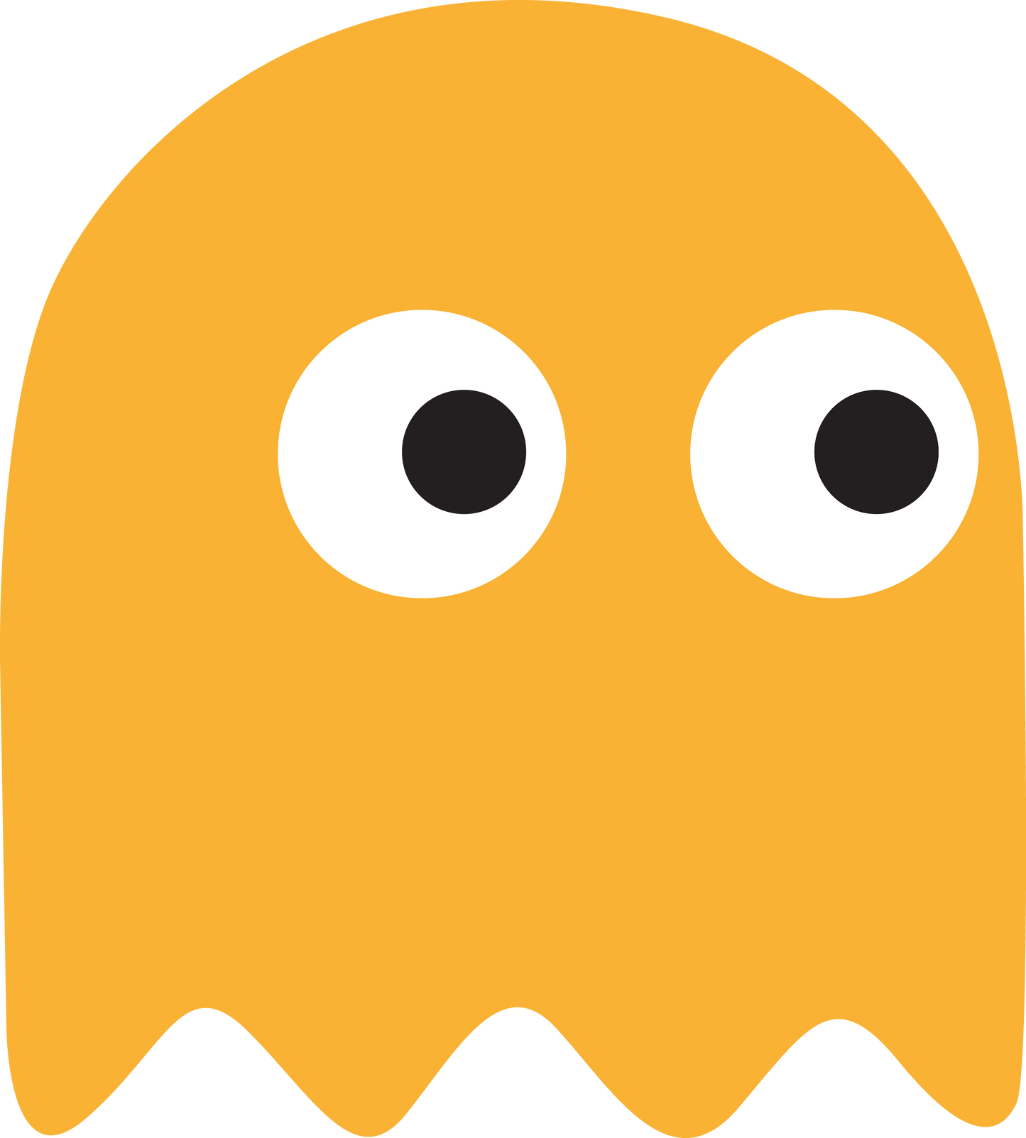 80'S PacMan Decal 3
