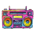 MakeHer Room 80's Challenge Collection- Decal 1