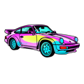 MakeHer Room 80's Challenge Collection- Decal 15
