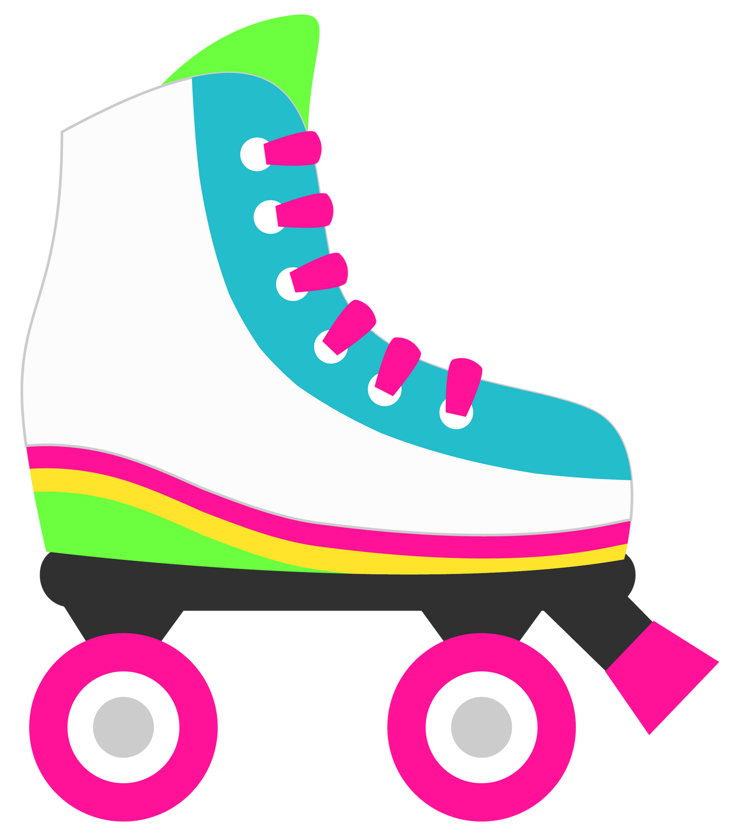 Roller Skate Decal 1
