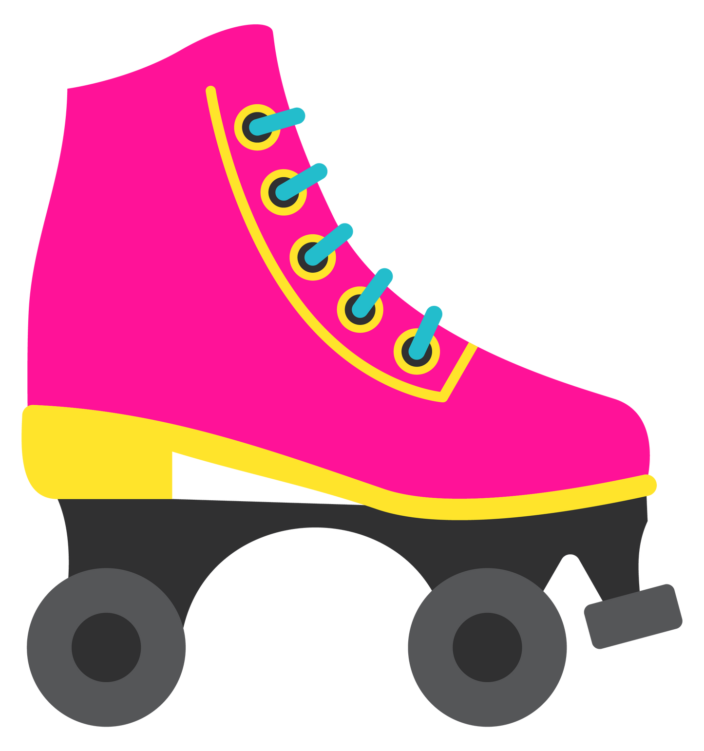 Roller Skate Decal 2