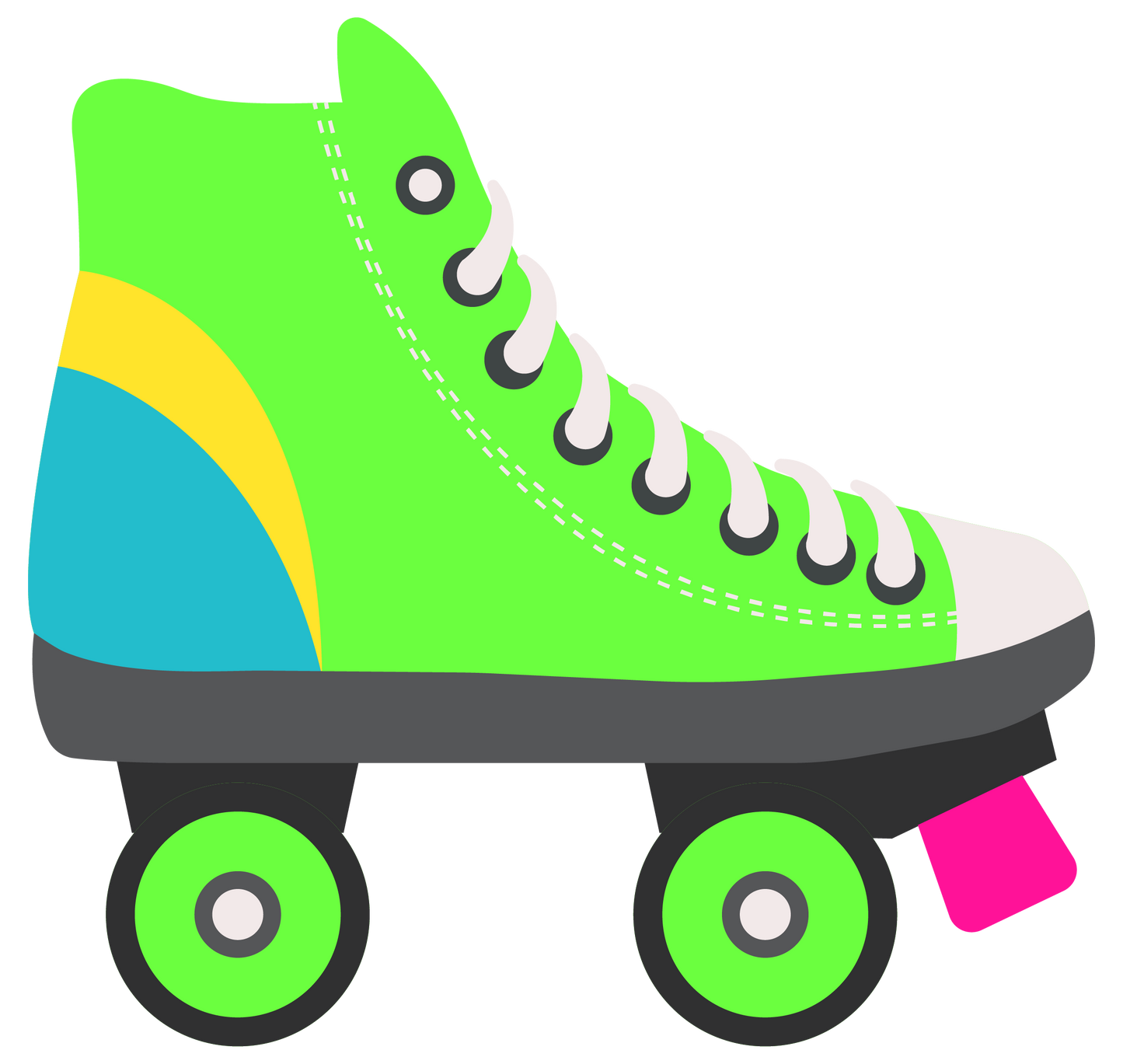 Roller Skate Decal 3