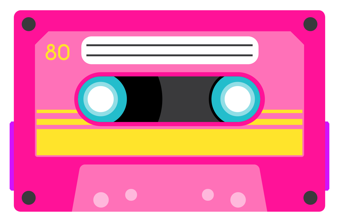 Cassette Tape Decal 2