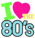 I Love the 80's Decal
