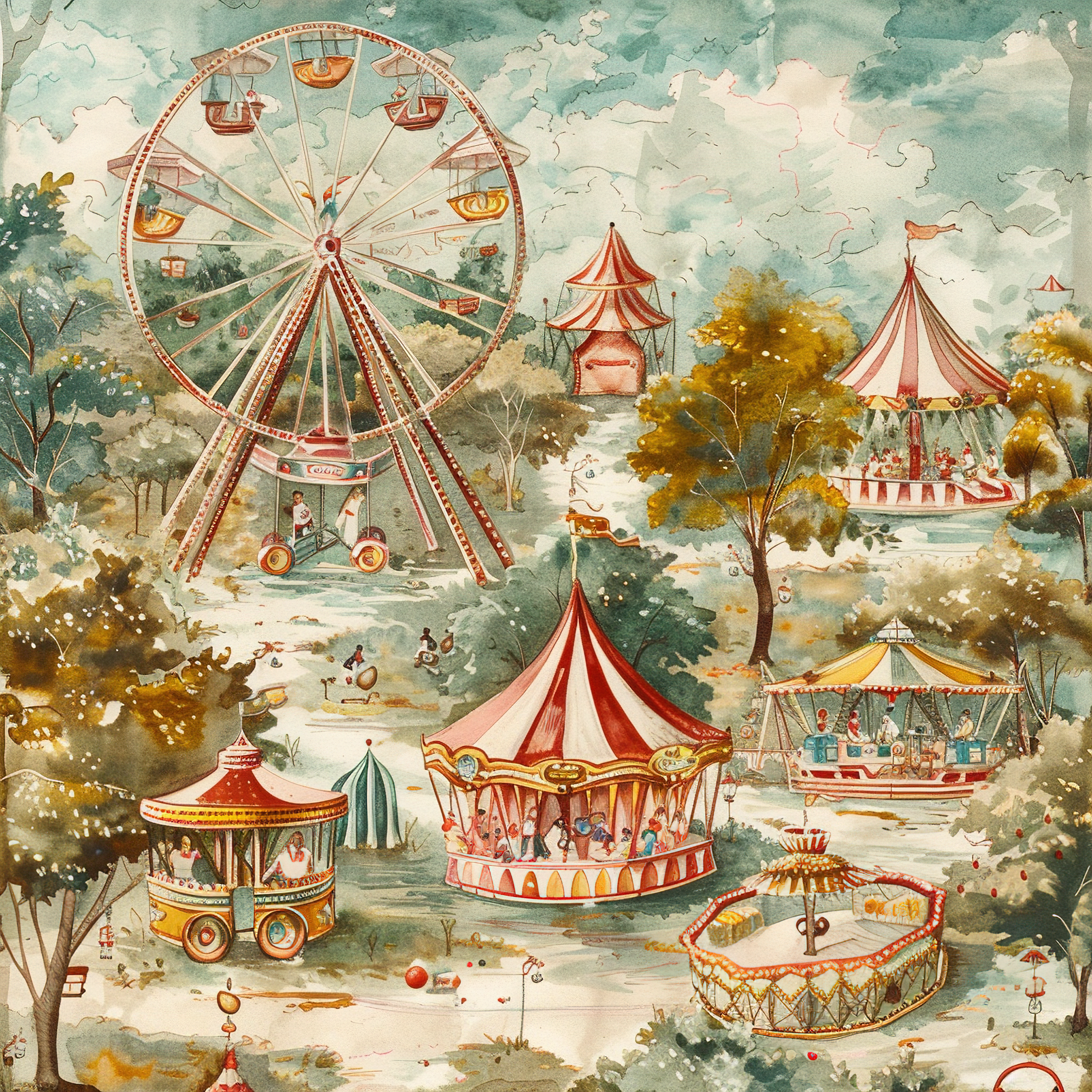 Circus Collection 10-Vinyl 16