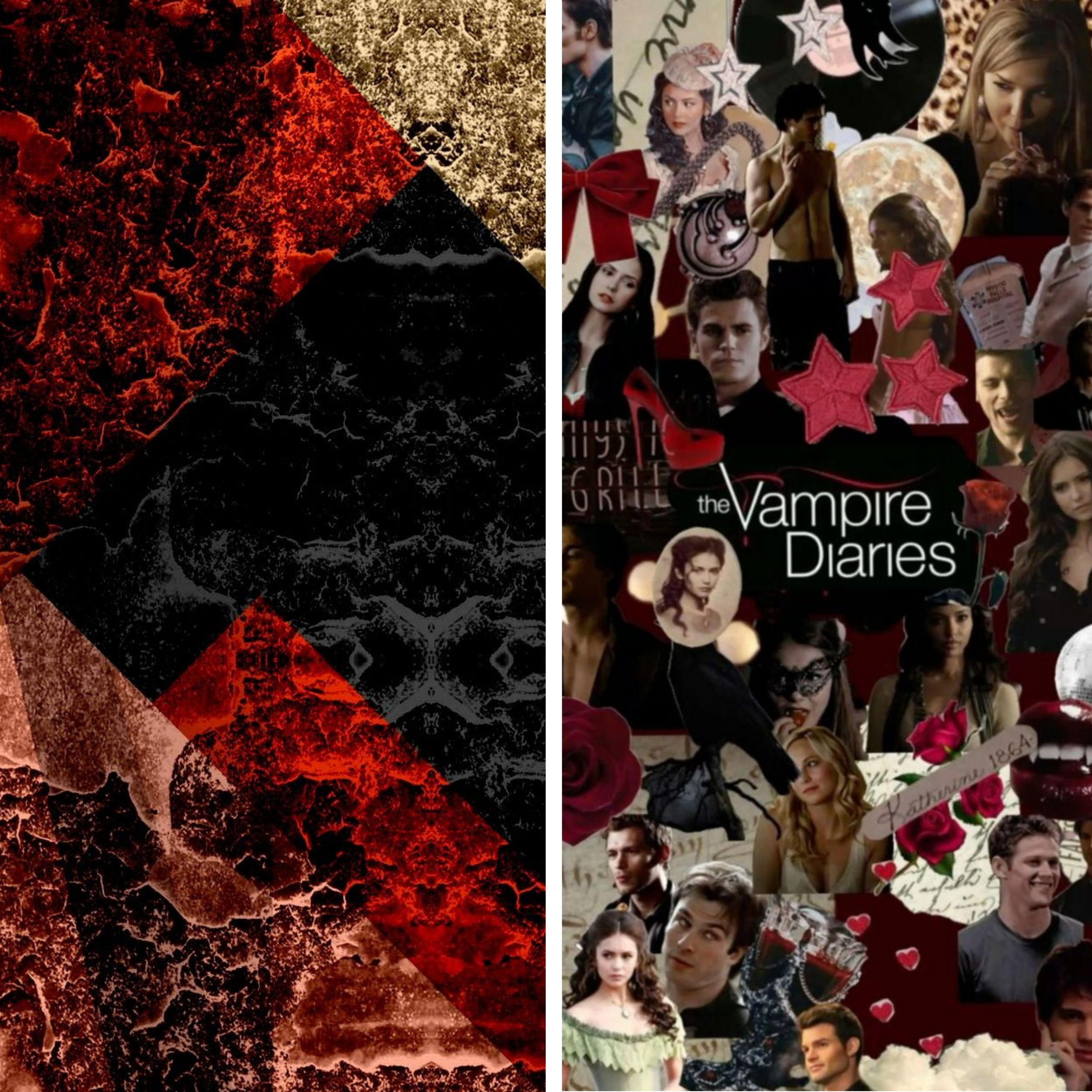 Vampire Diaries Mixed Media 4