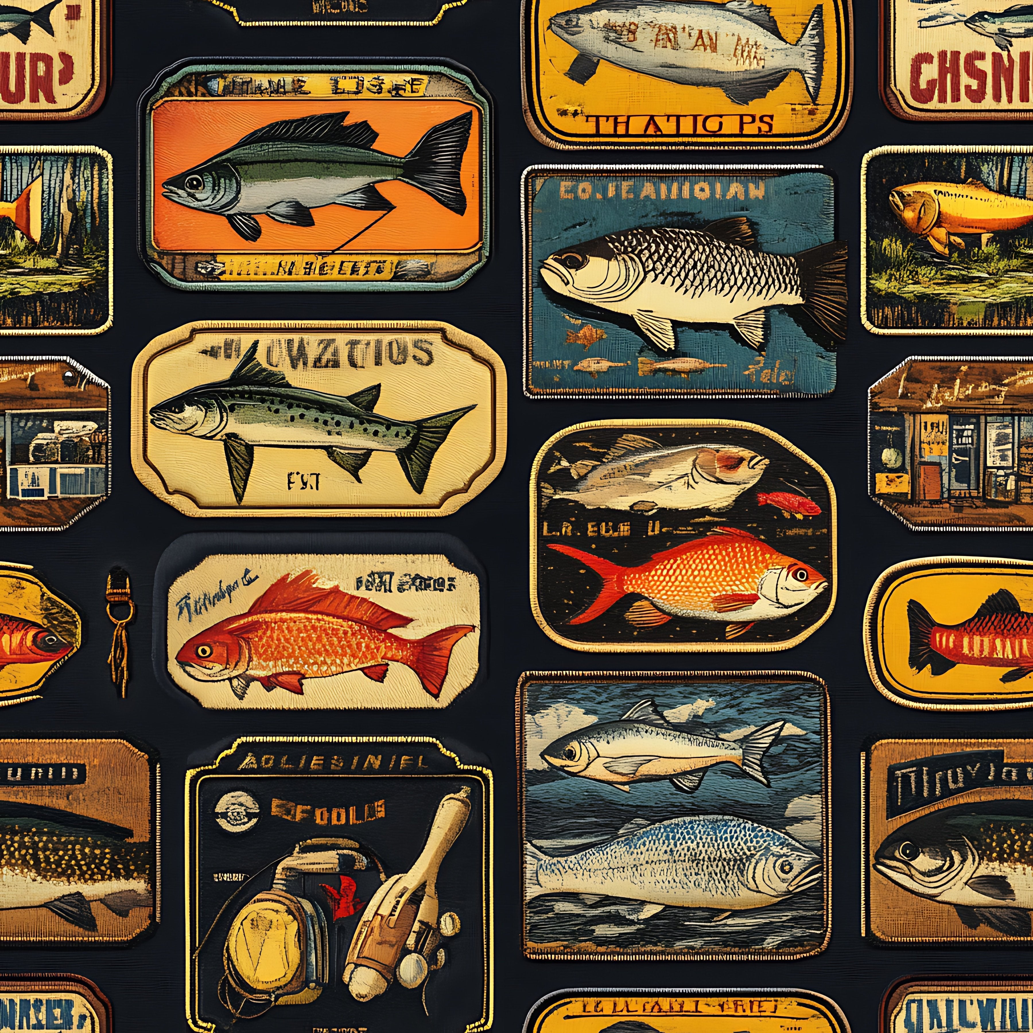 Fishing Vinyl 9