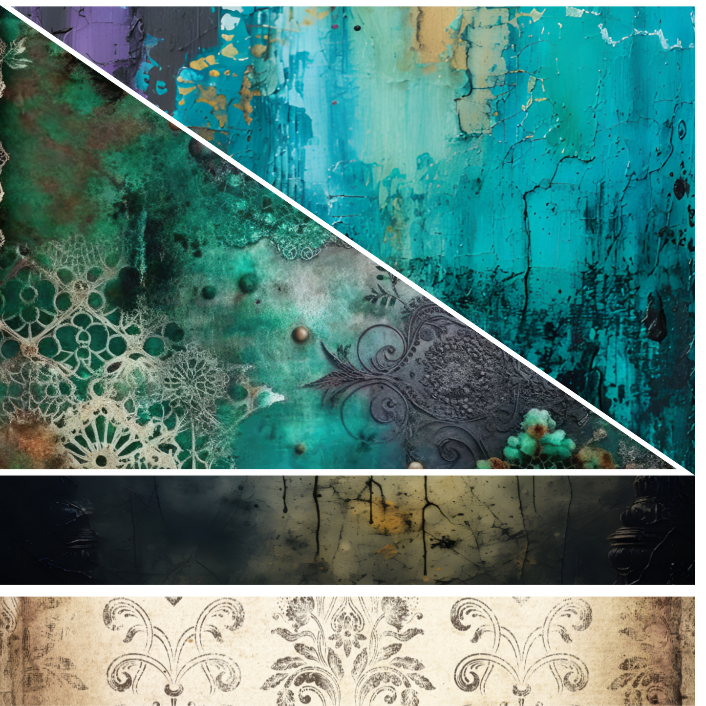 JenniferAnn's Dark Heirloom Collection Mixed Media 3