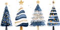 Collection A-Trio of Trees Decal