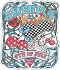 Card Cherry Decal