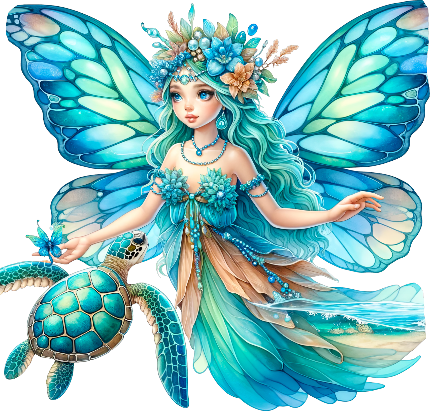 Aqua Princess/Turtle