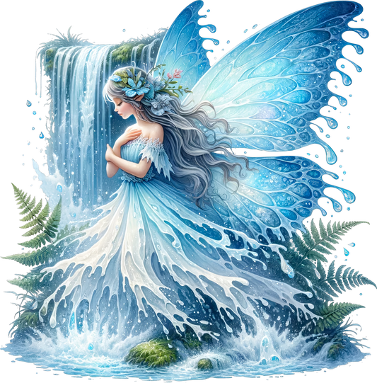 Aqua Waterfall Fairy