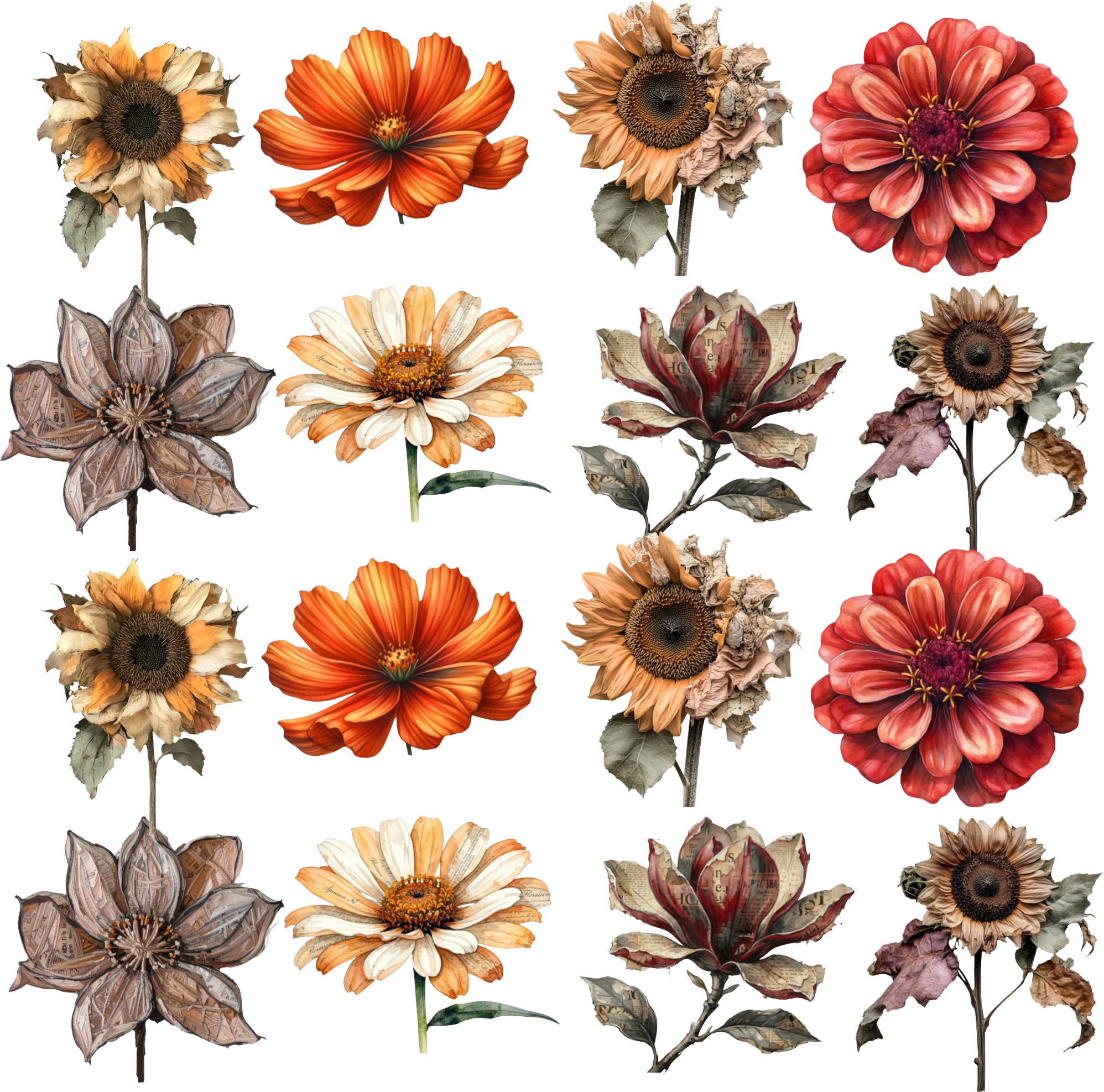 Autumn Bee Collection- Element Sheet