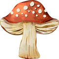 Collection B- Mushroom Decal